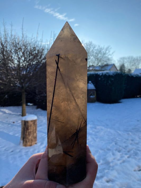 Turm aus Turmalinquarz (I772)