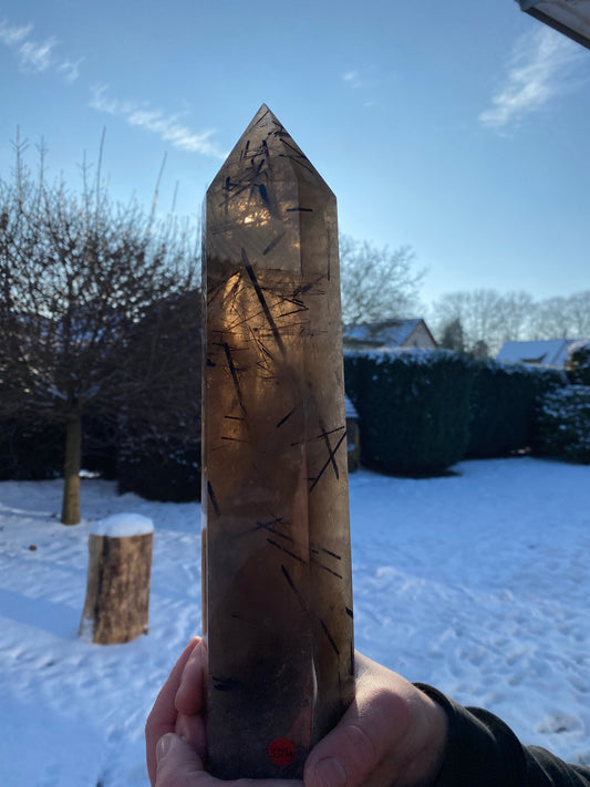 Turm aus Turmalinquarz (E795)