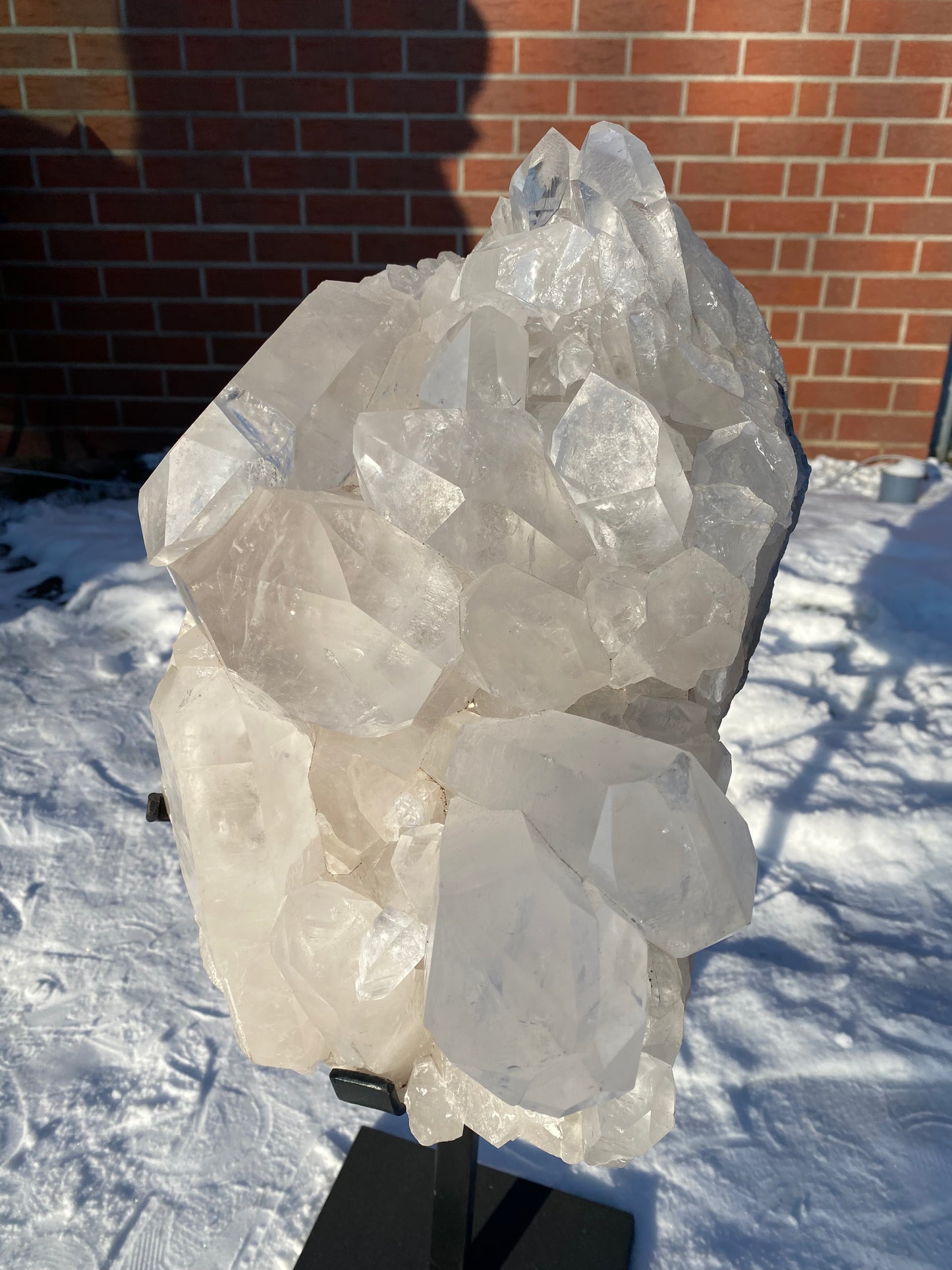 Cluster aus Bergkristall