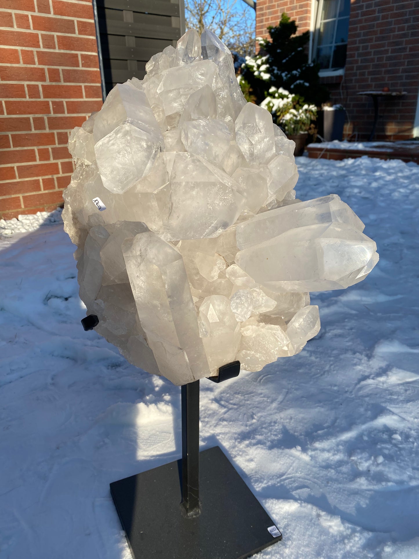 Cluster aus Bergkristall