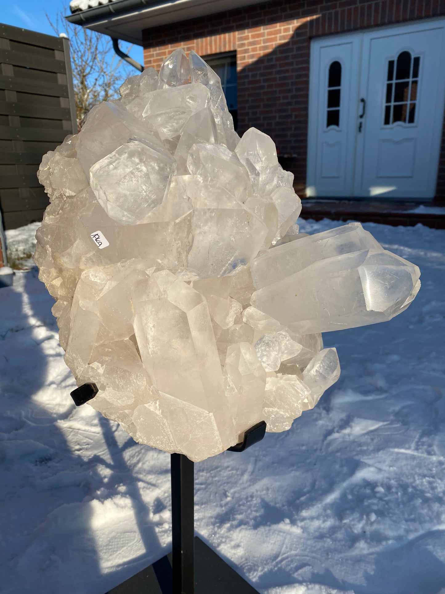 Cluster aus Bergkristall