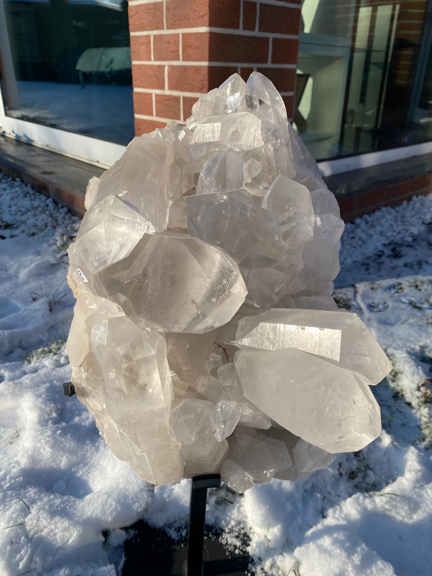 Cluster aus Bergkristall