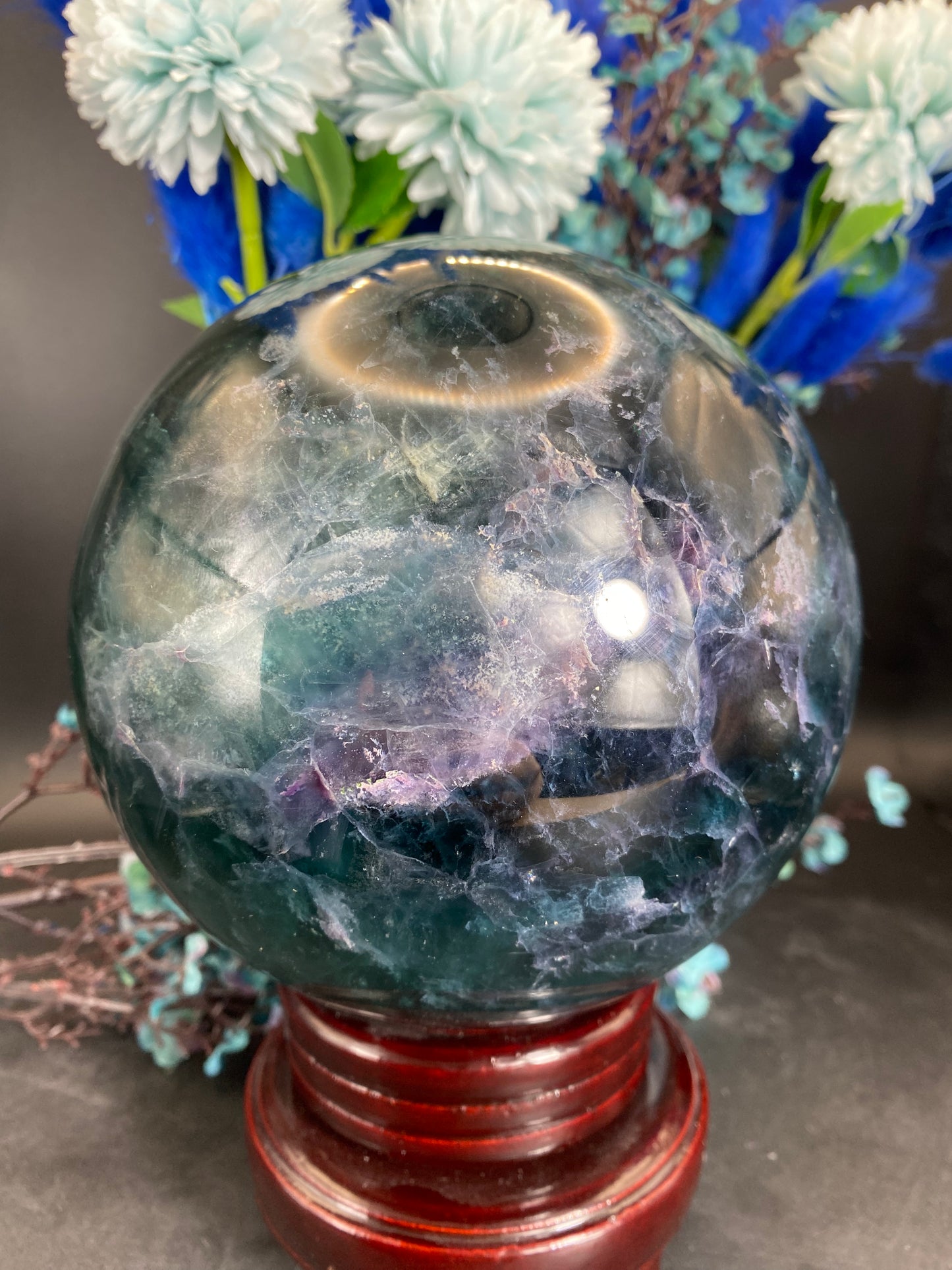 Kugel aus Fluorit