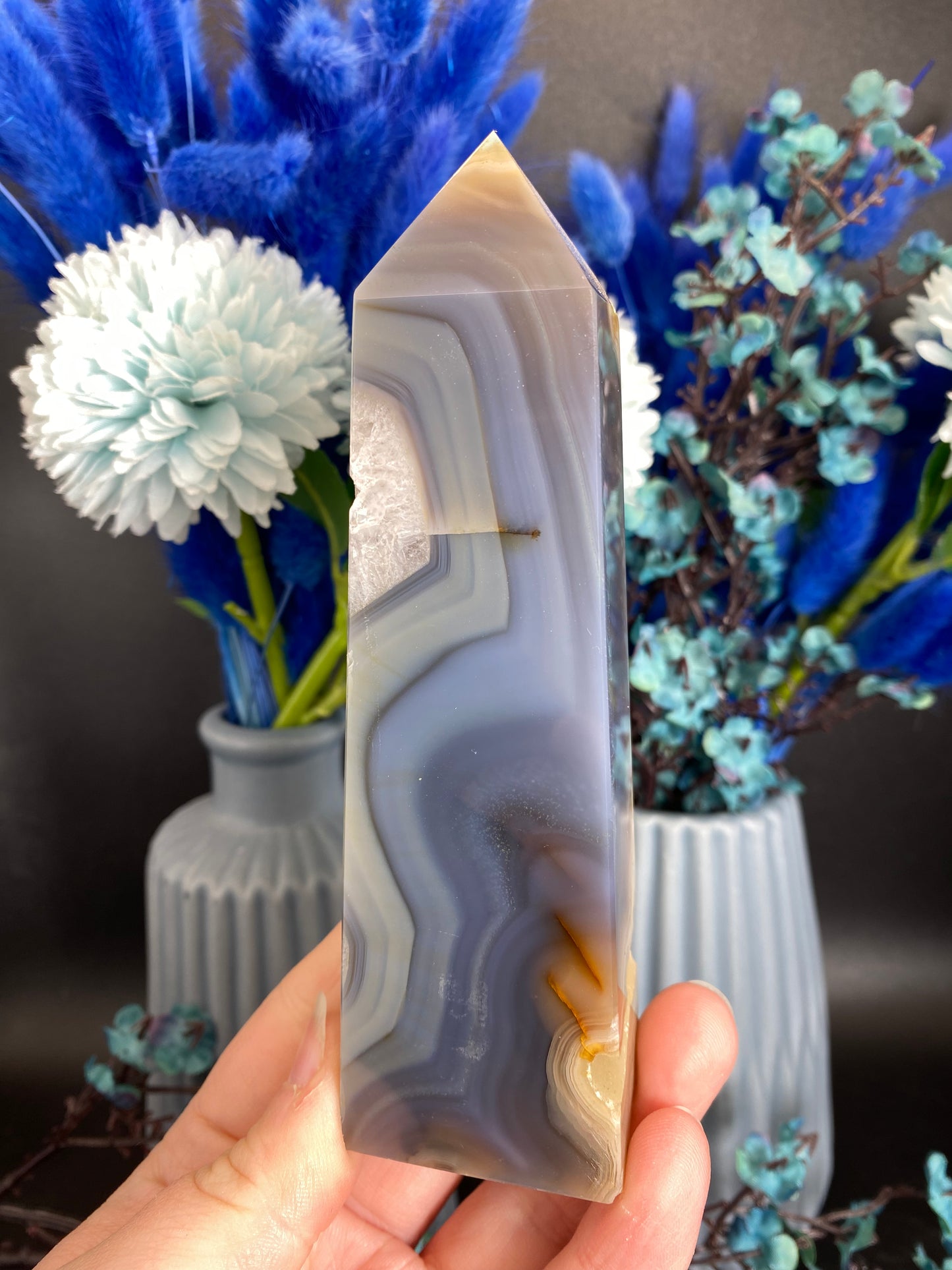 Turm aus Achat (P28)