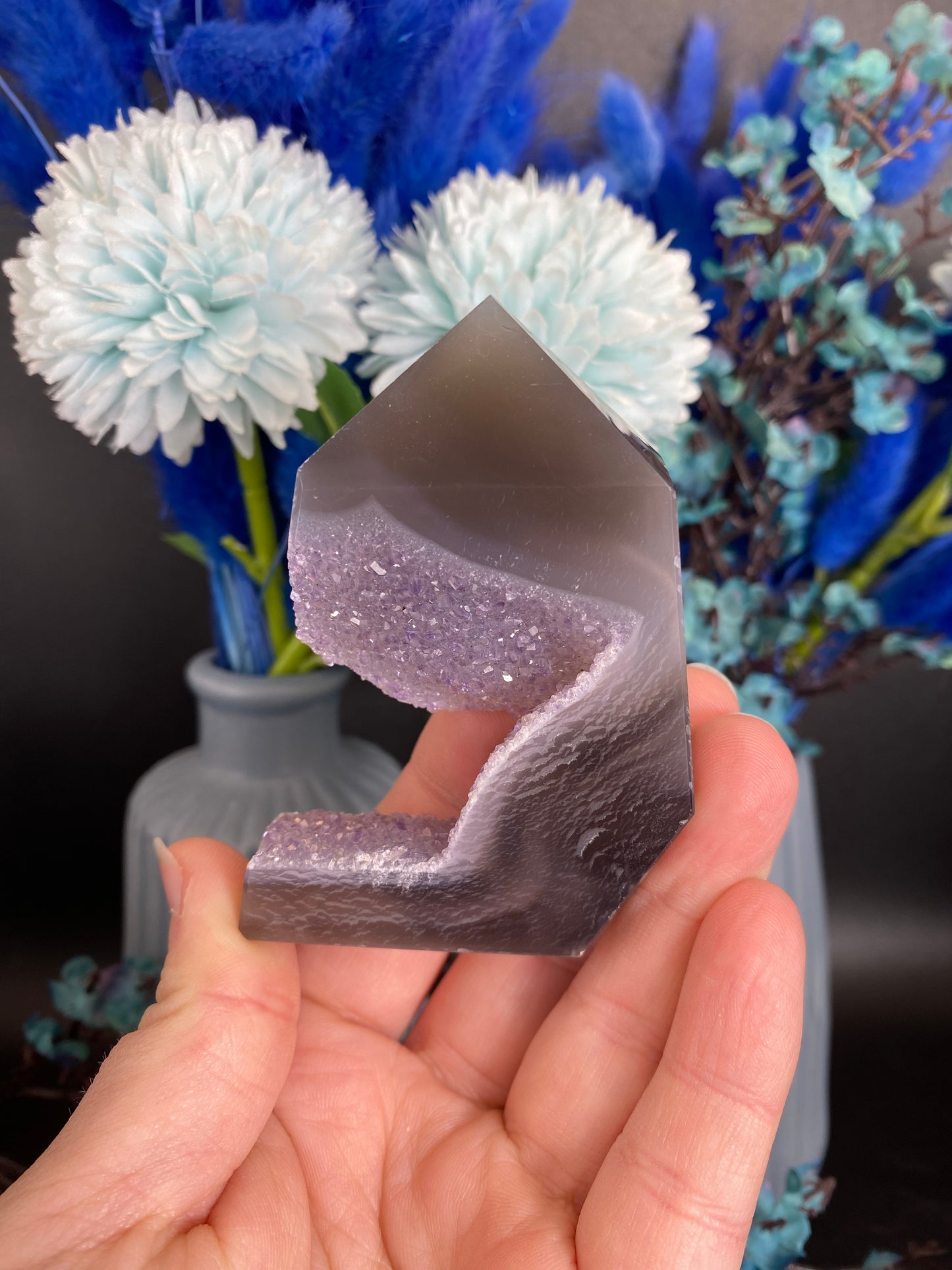 Turm aus Achat (Y12)