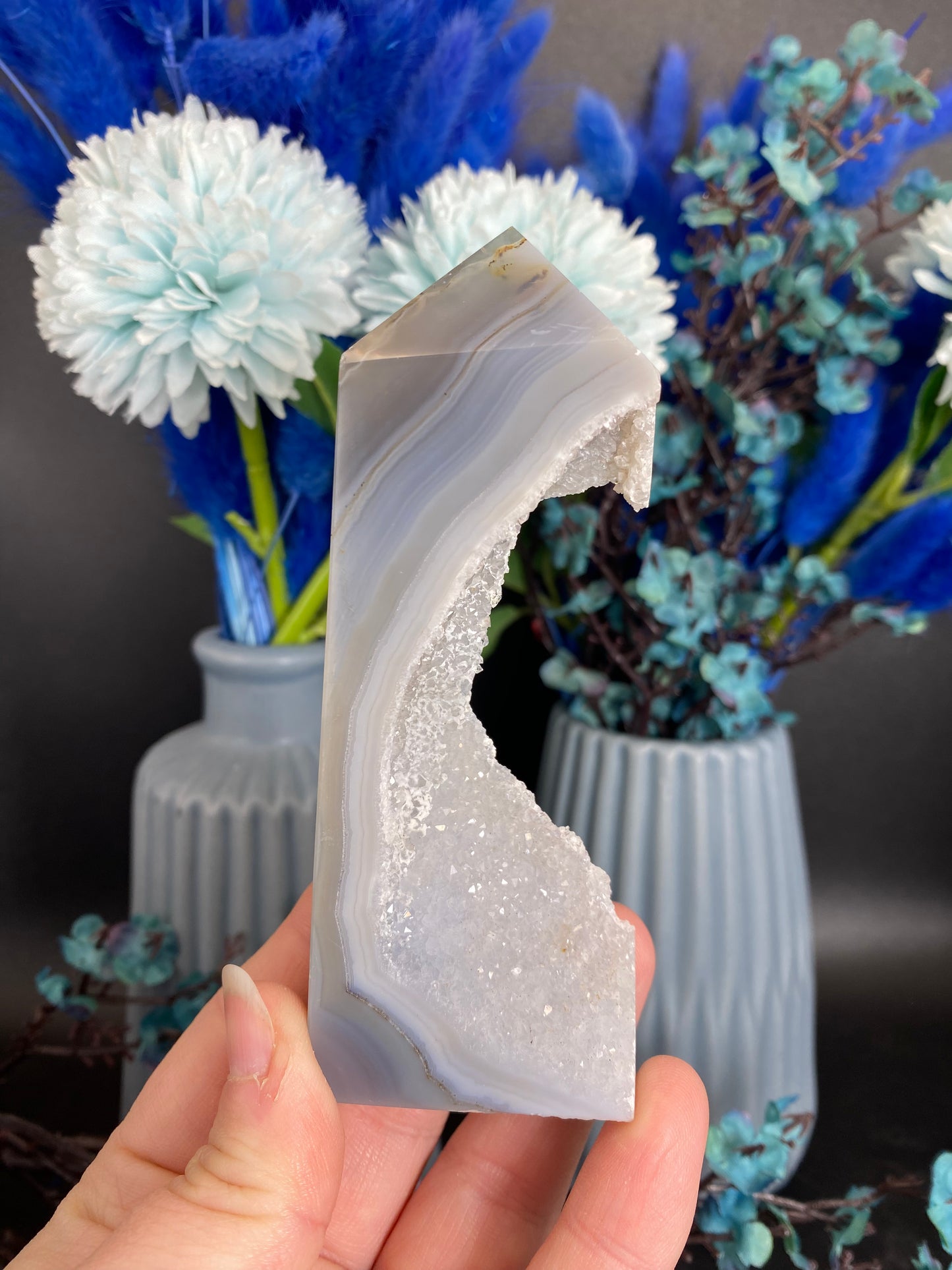 Turm aus Achat (P12)