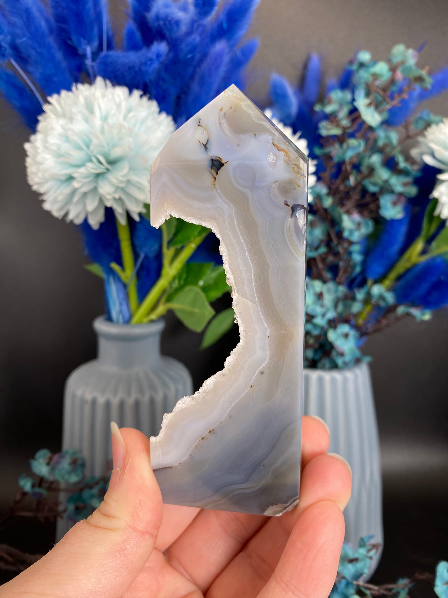 Turm aus Achat (P12)