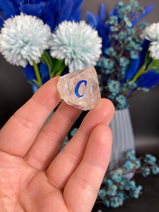 Quarz mit Libelle (beweglicher Wassereinschluss, W26)