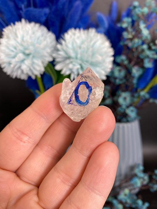 Quarz mit Libelle (beweglicher Wassereinschluss, Q26)