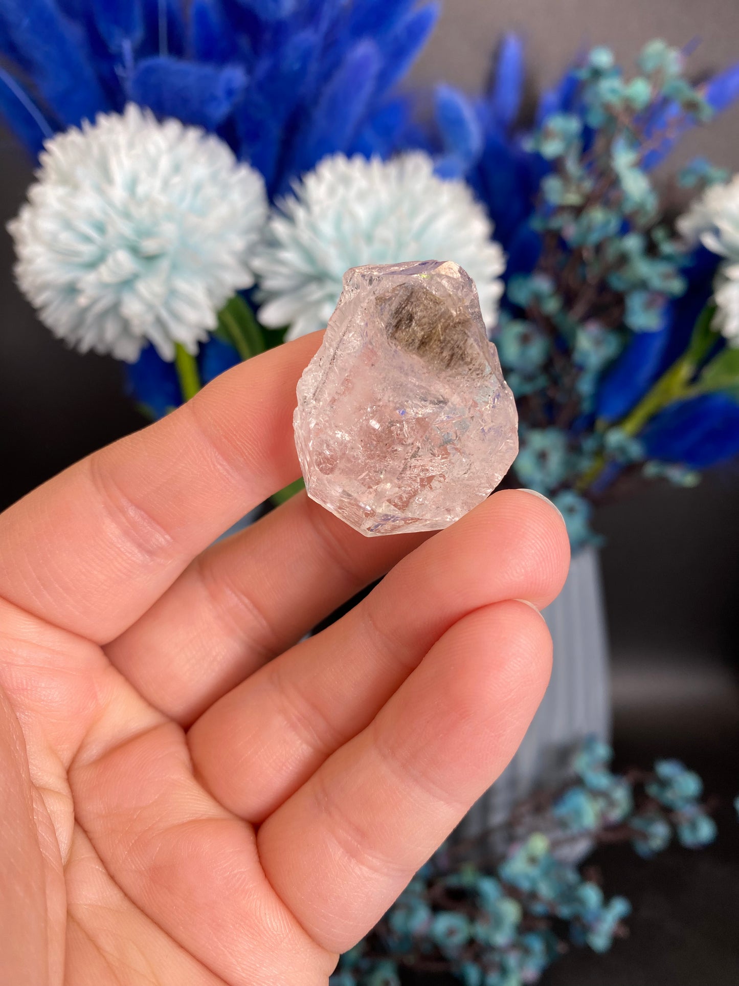 Quarz mit Libelle (beweglicher Wassereinschluss, A26)