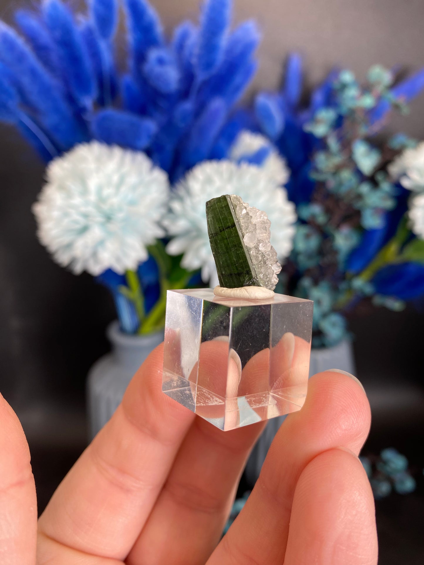 Turmalin mit Quarz aus Brasilien (H40)