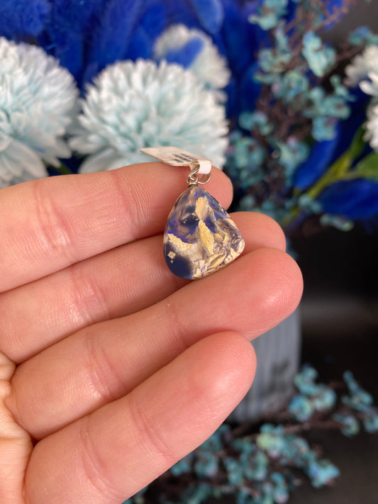 australischer Opal Anhänger (925 Silber)