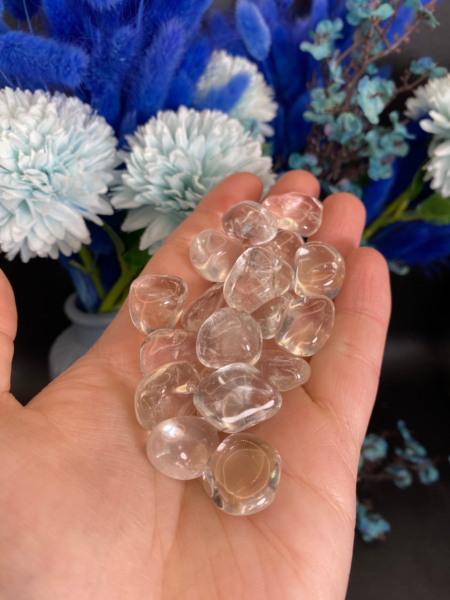 Bergkristall Trommelstein (klein)