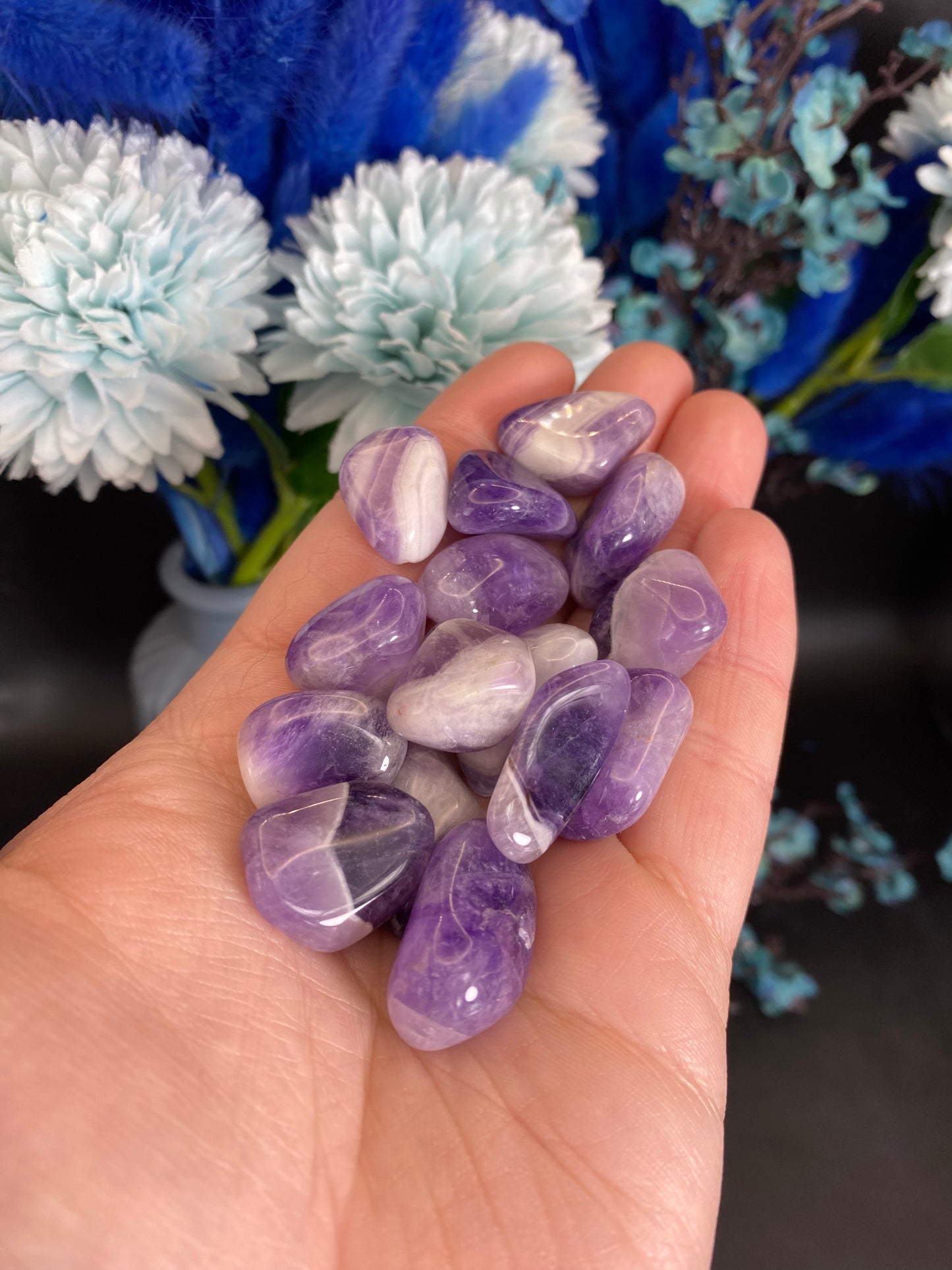 Amethystquarz Trommelstein (klein)