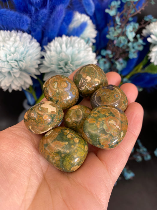 Ryolith Trommelstein