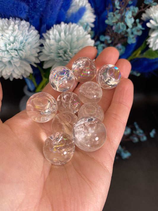 Kugel aus Bergkristall (klein)