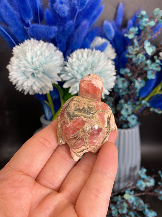 Schildkröte aus Rhodochrosit
