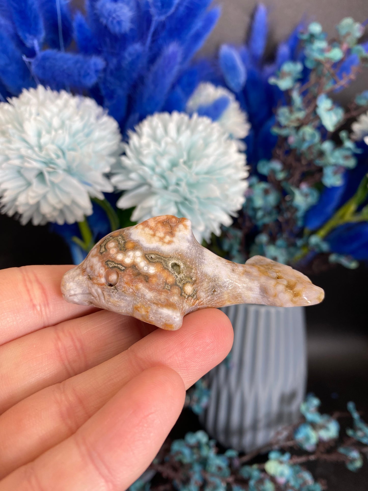 Delfin aus Ozeanjaspis