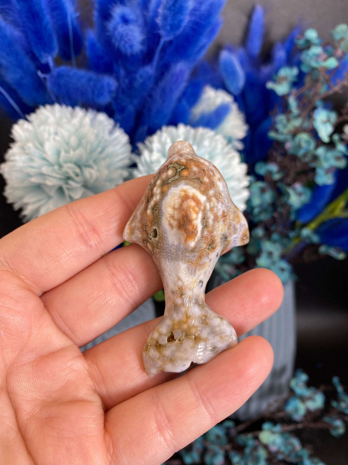 Delfin aus Ozeanjaspis