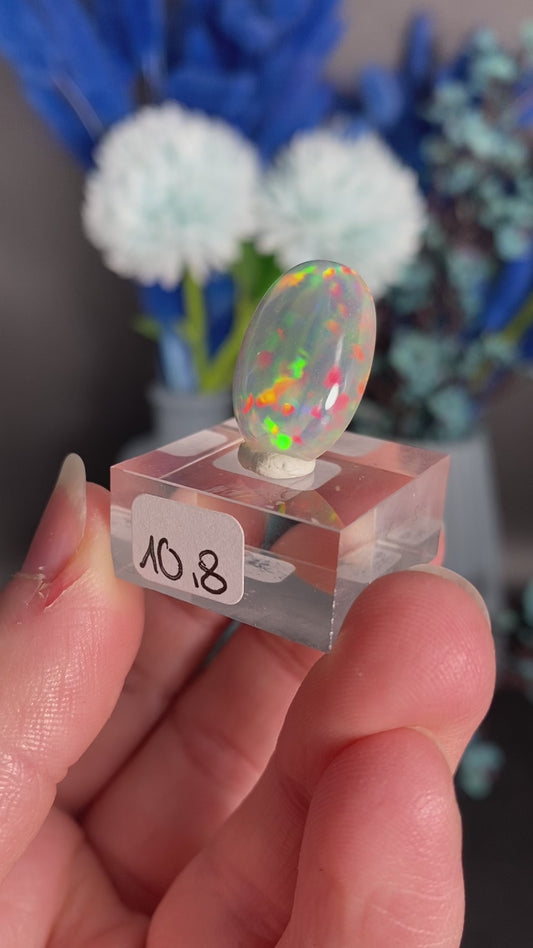 Opal aus Äthiopien mit Digit-Pattern (M648)