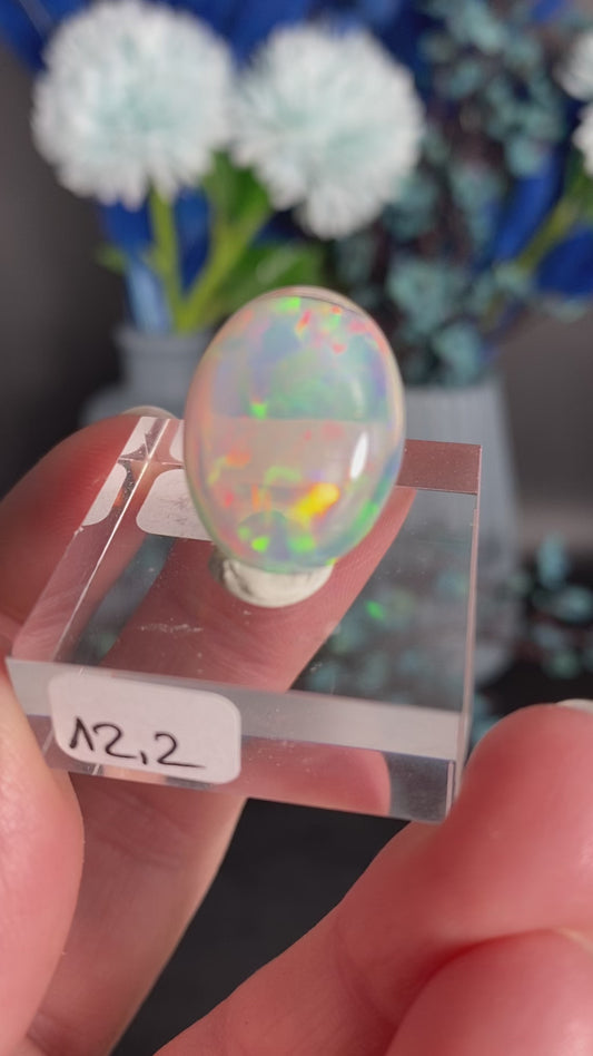 Opal aus Äthiopien mit Digit-Pattern (J732)